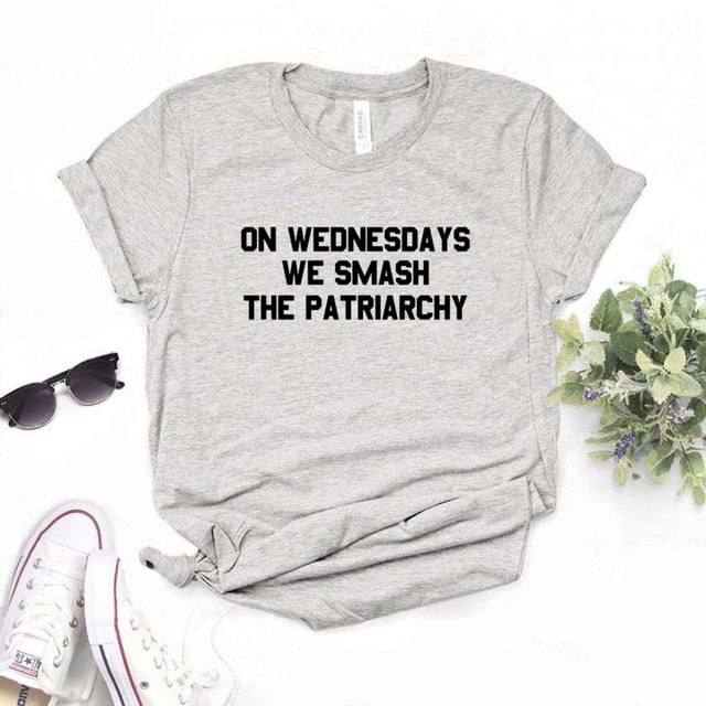 On Wednesdays We Smash The Patriarchy T-shirt