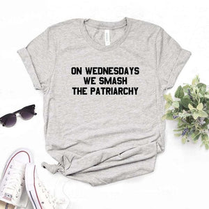 On Wednesdays We Smash The Patriarchy T-shirt