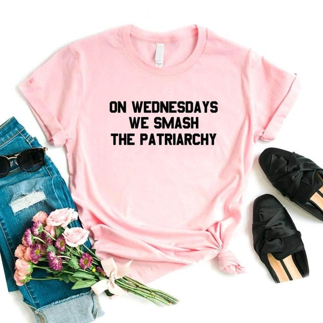 On Wednesdays We Smash The Patriarchy T-shirt