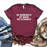 Load image into Gallery viewer, On Wednesdays We Smash The Patriarchy T-shirt

