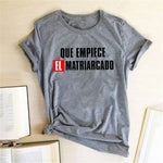 Load image into Gallery viewer, Que Empiece El Matriarcado T-shirt
