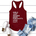 Load image into Gallery viewer, Girls Just Wanna Have Fundamental Human Rights T-shirt
